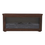 180ml Water Tank Wood Grain Fireplace Aromatherapy Diffuser Simulation Flame Humidifier Essential V1294-YM0901-3113250035511