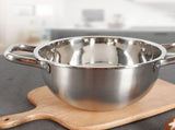 Hot Pot Cooking Pot Stainless Steel for Outdoor Picnic 1Pack V1366-AZ2-W-21806