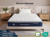 RoomSense Single Mattress , 30cm Medium Firm Hybrid Mattress with Latex Lumbar Support for Back Pain XFKF-MA-1667-30-S