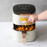 7L Digital Air Fryer with 8 pre-set Touch-control Cooking Programs - Cream V196-AF753W