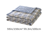 Reversible Patchwork Quilts,Lightweight Plaid Bedspreads Coverlets Quilt Bedding Blanket for All V1189-WXFWAL-20260326-03116