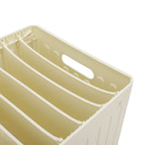 Foldable Closet Organizer 9 Grids Wardrobe Clothing Storage Bin with Lid Washable Stackable Folding V1294-YM0901-3117240180411
