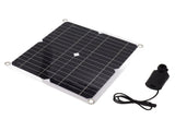 Solar Water Pump Kit Water Fountain Flower Irrigation Pump DC12V 22W with 100W Solar Panel V1294-YM0901-3114230091011