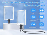 LED 5X Magnifying Glass with Light, Type-C Charging with Three Brightness Levels, Full Frame V1232-FDJ-5PS-001
