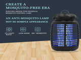 Bug Zapper Outdoor, Mosquito Zapper Electric, Insect Fly Traps Indoor Instant Killing Grid Plug V1192-AZ-W-15607
