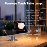 Penelope Touch Table Lamp - Chrome V558-LL-09-0241CH