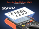 Digital Multimeter, 6000-Count TRMS DC/AC Voltmeter Tester, Auto-Ranging Multimeter for V952-WYB1000VACDCRIU9H001V9