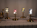 Gypsophila Paniculata Eternal Flower Acrylic Table Lamp - Color-Changing LED, USB Rechargeable, V888-ELOSUNG21685