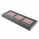 Large Digital LED Wall Timer Battery Clock With Calendar Temperature V1294-YM0901-09EXJ45201
