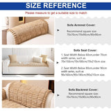 Epais Cover of Sofa Lavable Slip, Cover of Sofa Anti-Nouveau Velours Cotele Doux Cover Sofa 2 3 4 V1237-MS-626-342