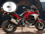 Durable Plastic Alloy Motorcycle Windshield Spoiler for Wind Protection and Uv Resistance V1369-AZ3-W-19146