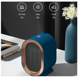 Bathroom Fan Heater Mini Space Heater Portable Ceramic Fan Heater Quiet Electric Mobile Electric V1237-ZY-715-338