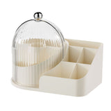 Makeup Brush Holder with Lid 360 Degree Rotating Cosmetic Organizer Desktop Box Skincare V1294-YM0901-3117250188311