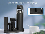 Portable Vacuum Cleaner with Cleaning Inflating and Deflating Nozzle 2 Gear Rechargeable Cordless V1294-YM0901-H48898B