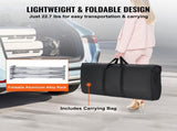 Portable Tradeshow Podium Table, 1300 x 465 x 950 mm, Display Exhibition Counter Stand Booth Fair V952-LSZST20DCSLWFTXVPV0