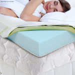 Laura Hill Cool GEL Memory Foam Mattress Topper - Queen MTS-TOP-GEL-QN