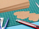 Thick Kraft Cardstock Brown Craft Paper for Decoration Handmade Projects V1366-AZ2-W-22408