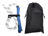 Golf Swing Practice Trainer Rope for Beginners Golf Gesture Correction Portable - White With Blue V1308-DSZKI-988-2