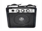 5W Mini Guitar Amplifier Amp Speaker with 3.5mm & 6.35mm Inputs 1/4 Inch Output with Volume Tone V1366-AZ2-W-16326