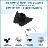 Pipe Adapter Mount for Starlink Roof Gen 3B Pole Bracket for 12 Inch Mounting V63-952371