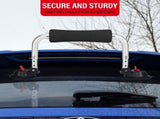 Heavy-Duty Kayak Roof Load Assist with Suction Cup Mount, Adjustable Height Support for Kayaks, V1341-ZY-SKTNHHY8-BLACK