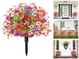 1 Violet Eucalyptus Artificial Flower Arrangement Artificial Plants OutdoorArtificial Flowers with V1369-AZ3-W-17630