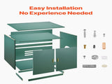 Cat Litter Box Enclosure, 80 cm Hidden Litter Box Cabinet, Wooden Indoor Cat Washroom with V952-JSLMMSPWQ315F4YRL001V0