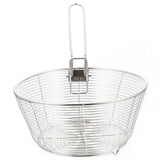 Stainless Steel Deep Fryer Basket for Crispy Snacks and Fries, 1-Pack Kitchen Frying Accessory V1366-AZ2-W-23698