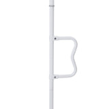 VEVOR Floor-to-Ceiling Transfer Pole 136kg Capacity for 2.14-3.05m Ceiling White V952-LDSAQFSBS710R8PPAV0