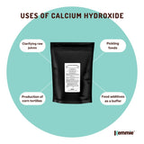 Kemmie 1Kg Calcium Hydroxide Powder - Food Grade Pickling Lime Slaked Lime FCC V238-SUPDZ-33021032530000