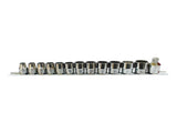 Wurth 3/8" 13pc Multi-Profile Socket Set Chrome Metric Imperial TX Bi-Hex Square V563-7131230