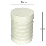 LOLA CEMENT SIDE TABLE V742-FEH11