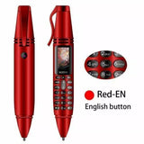 New Mini Cell Phone Pen Bluetooth Dialer 0.96" Mobile Phone 2G GSM Cellphone V1189-LWWAL-20260327-03332