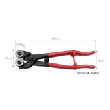 Glass Tile Nippers - Heavy Duty Wheeled Glass Mosaic Nipper & Ceramic Tile Nipper, Tile Cutter V1192-AZ-W-3438
