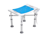 Shower Chair, Adjustable Height Shower Stool with Crossbar Support, Shower Seat for Inside Shower or V952-LYDFXLHJPEWFYGW6TV0