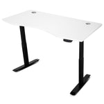 WalkingPad C2 Treadmill + ErgoDesk Automatic Standing Desk 1500mm in White/Black + Cable Management V420-KWTM-C2BK-A