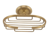 Soap Dish Wall Mounted Twisted Pattern Soap Holder Copper Stainless Steel Antique Soap Rack for V1294-YM0626-3112220088211