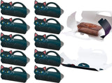 Halloween Kitten Tote Packing Carton Gable Boxes for Party Attractive Gift Boxes with in Handle V1192-AZ-W-30996