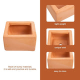 Red Pottery Flowerpots Brown for Decor Chic Small Household 3Pcs V1370-AZ4-19628