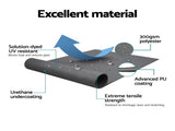 Instahut Retractable Folding Arm Awning Manual Sunshade 3M X 2M Grey AWN-B-ARM-30X20-GREY