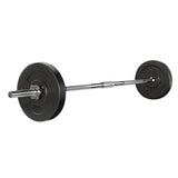 Everfit 18kg Barbell Set Weight Plates Bar Lifting Bench 168cm FIT-K-BB-SET-10KG