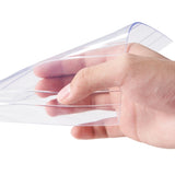 Strip Curtain, 4572 cm Length x 20 cm Width x 2 mm Thickness, Clear Ribbed PVC Curtain Strip Door V952-JPVC150X81PCS0RHMV0