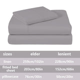 Sofa Bed Sheet Set Full Size Ivory Stripe Egyptian Cotton 1000 Thread Count Fit Up to 5" inches Deep V1369-AZ3-W-19948