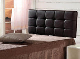 PU Leather Single Bed Deluxe Headboard Bedhead - Black V63-768185