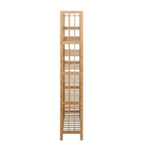 Artiss Shoe Rack Cabinet Bamboo 10-tier 50 Pairs BAM-B-SR2001-NT