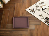 Thickened Plastic Coffee Garden Tray with Leakproof Design for Home and Outdoor Use V1366-AZ2-W-17366