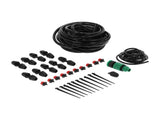 10m 8/11 Hose Adjustable Drippers Tee Kit Garden Automatic Watering Drip Irrigation System V1294-YM0901-3111210195611