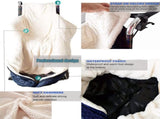 Wheelchair Blanket Footmuff Wind and Waterproof Unisex Cashmere Lined Wheelchair Footmuff V1188-NK-BOL-545