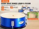Kids Drum Set, 5-Piece, 406.4 mm Beginner Full Drum Set with Bass Toms Snare Floor Drum Adjustable V952-WJTJZG5JT16LU8B1VV0
