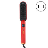 Hair Straightening Brush Negative Ion Combs AntiScald Heated Styling Brush Curling Iron for V1294-YM0901-3113210118011